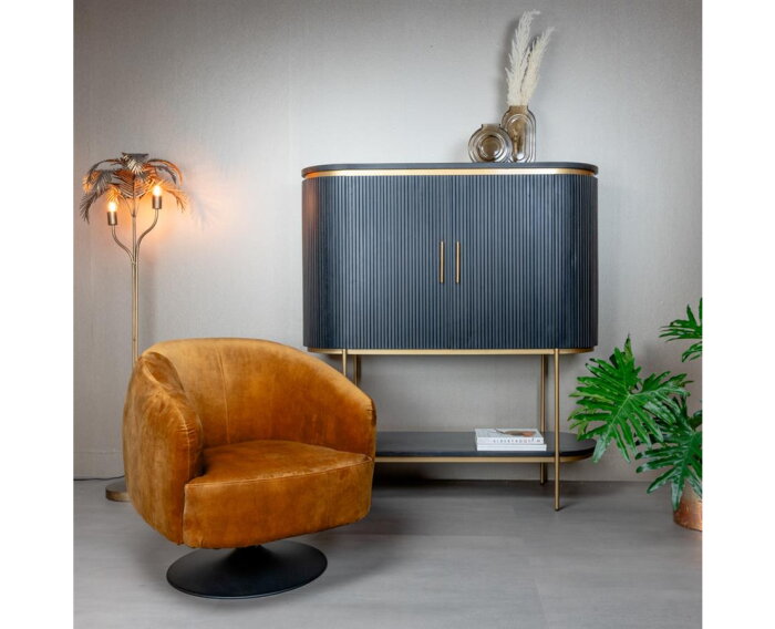 Barga Fauteuil - Bliss 13 gold (draaibaar)