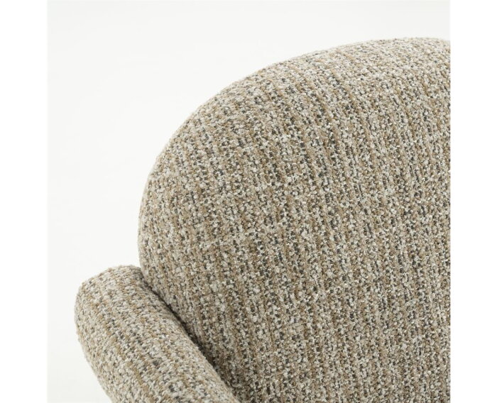 Fauteuil Monica - taupe | Eleonora