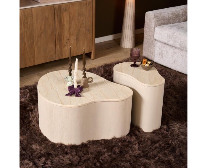 Salontafel Lovi | 77 cm | Sand