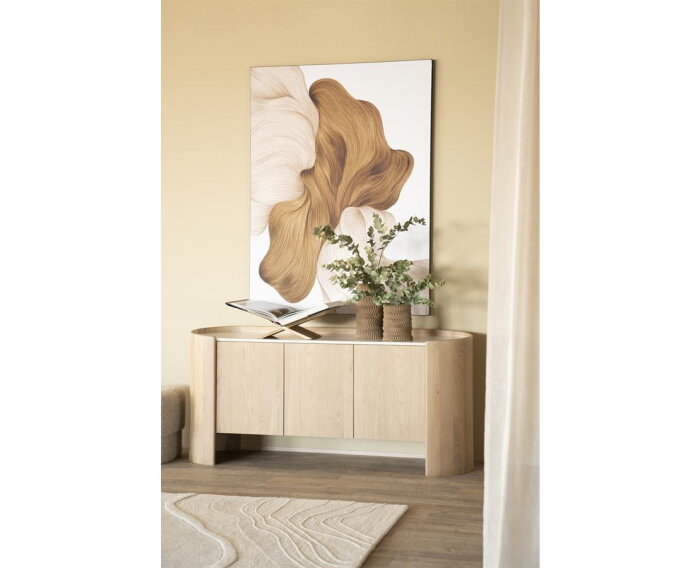 Dressoir Don 165x45cm - bruin | Eleonora