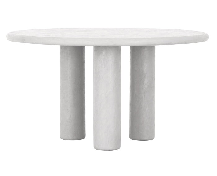 DTP home Scala Eettafel Clio Rond 140 cm &ndash; Mortex &ndash; Chalk