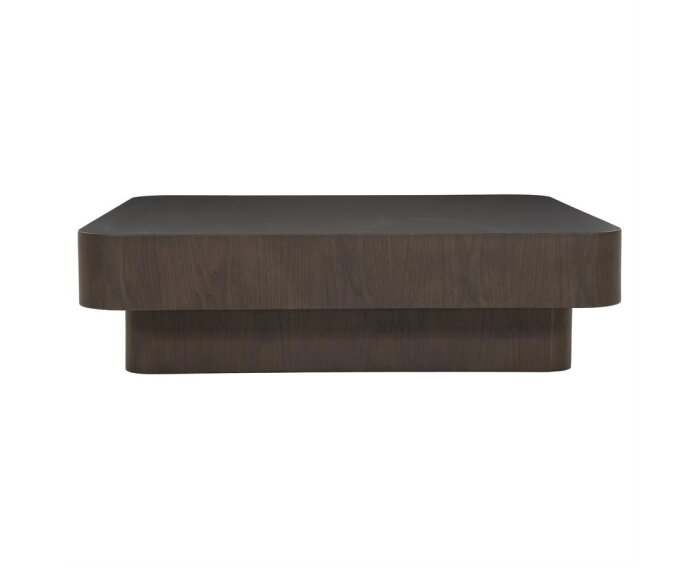 Salontafel Jip large 100x100cm - bruin | Eleonora