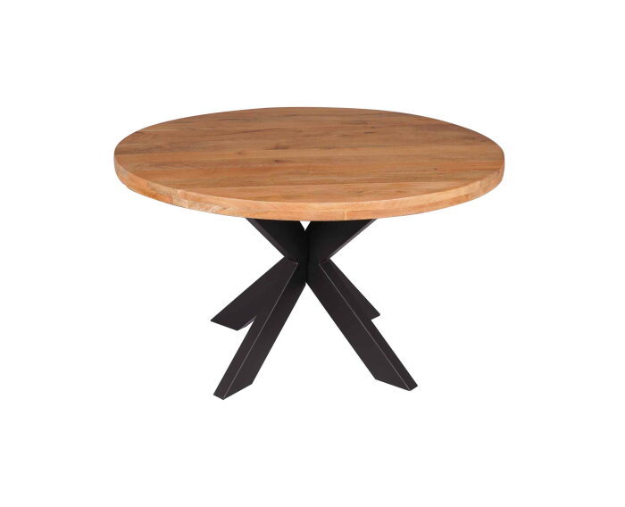 Eetkamertafel Denver | Rond | Mangohout | 140 cm