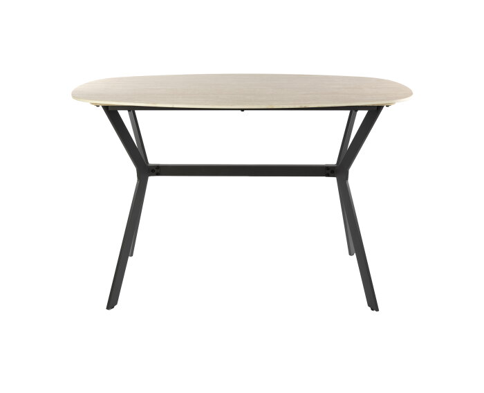 Bartafel 140 Romano ceramic Deens ovaal - Keramiek travertine