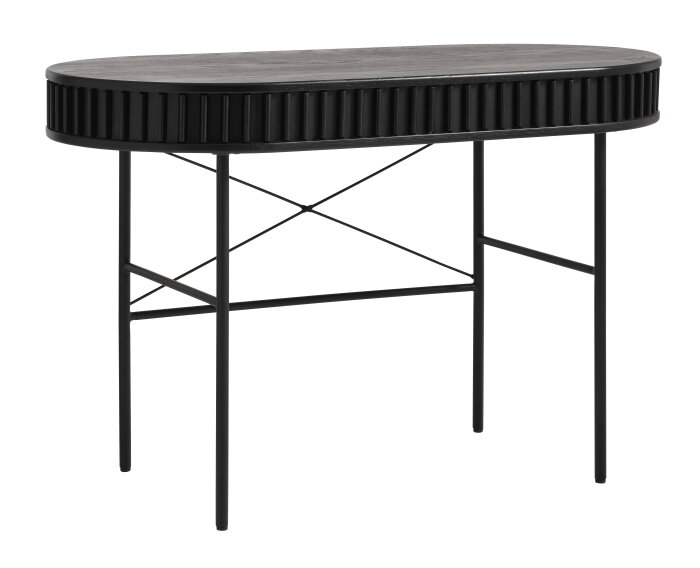 Bureau Siena eiken 120x60 cm - zwart