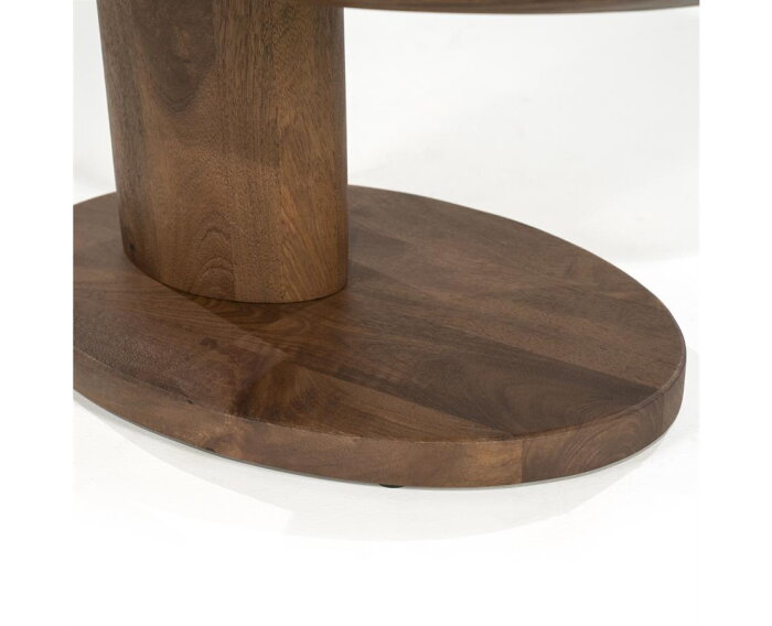 Salontafel Novia small 90x60cm - lichtbruin | Eleonora