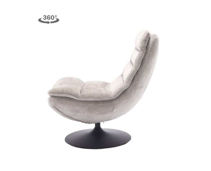 Marano Fauteuil - Harmony 04 ice grey (draaibaar)