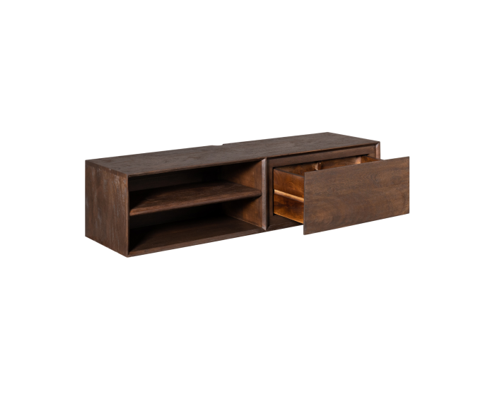 Zwevend tv meubel Ambiance Brown | 120 cm