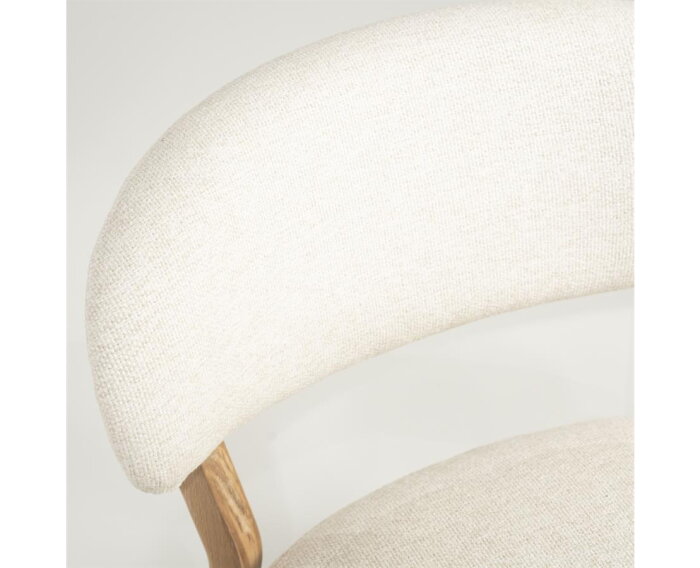 Fauteuil Mikky naturel - beige | Eleonora
