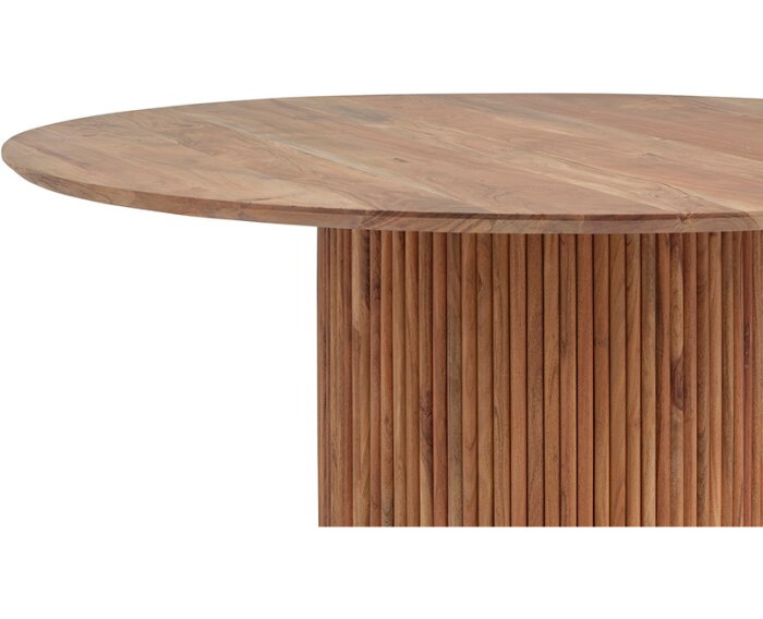 Eettafel Congo Rond 120cm Acacia - Naturel