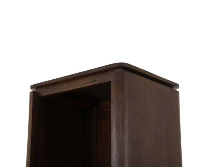 Boekenkast Dallas Bruin Mangohout 55 cm