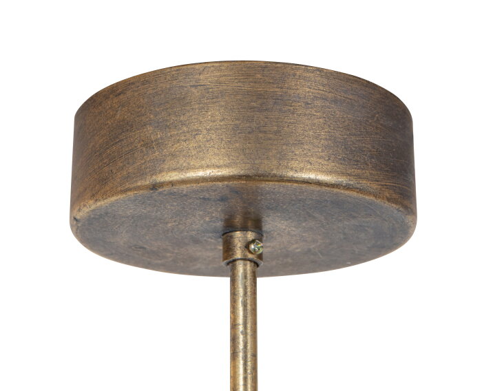 Course Hanglamp Metaal Antique Brass - BePureHome