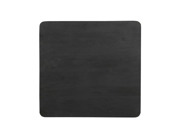 Eettafel Omaha Black | 90 x 90 cm