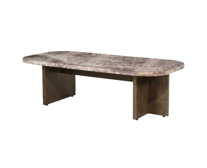 Coffee table Haussmann 120x59cm - roze | BY-BOO