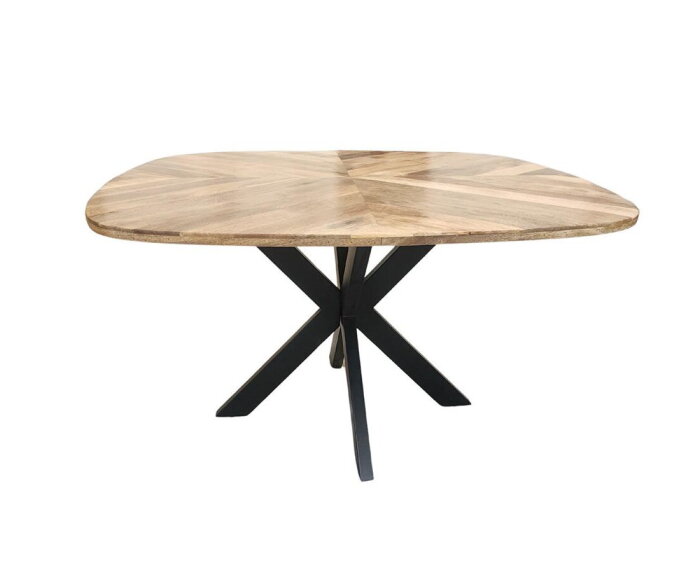 Silvi Eetkamertafel naturel 130 cm