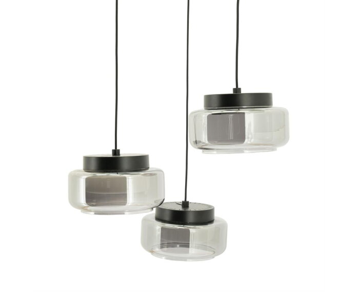 Pivot cluster round - grijs | BY-BOO