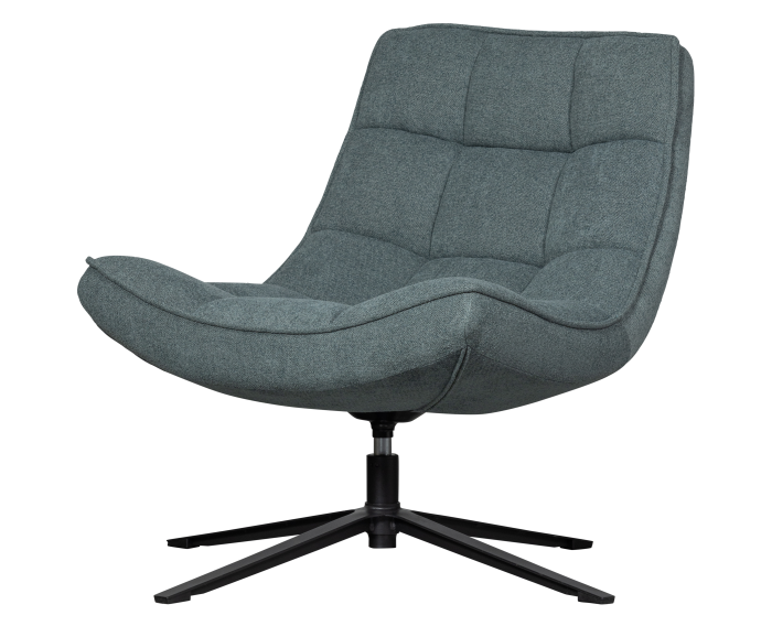 MAUDI DRAAIFAUTEUIL BLUE STONE - WOOOD
