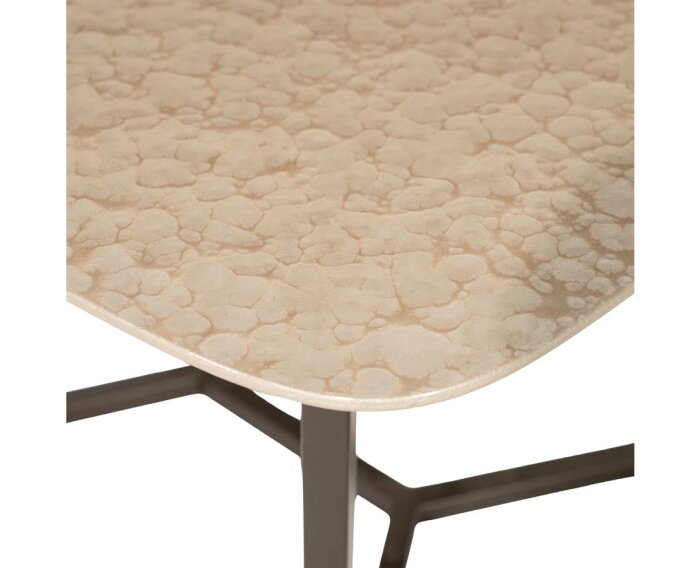 Salontafel Jace small 60x60cm - beige | Eleonora