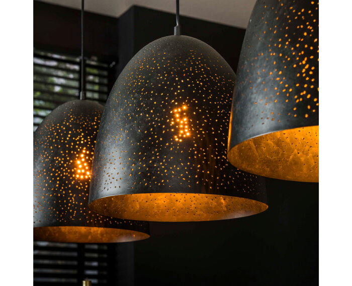 Hanglamp kosmos 3L - Charcoal