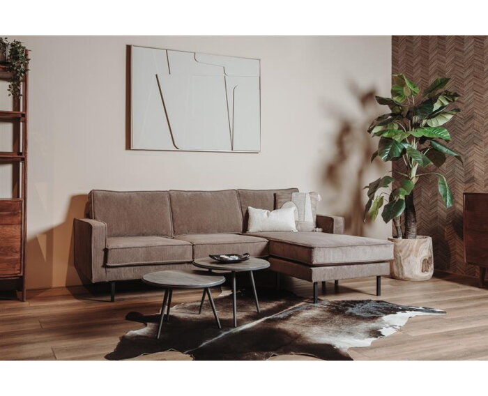 Derby 2 5-AL/AR + Chaise R/L - Lara 005 Pale Brown