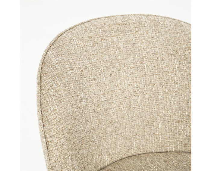 Stoel Molly - taupe | Eleonora