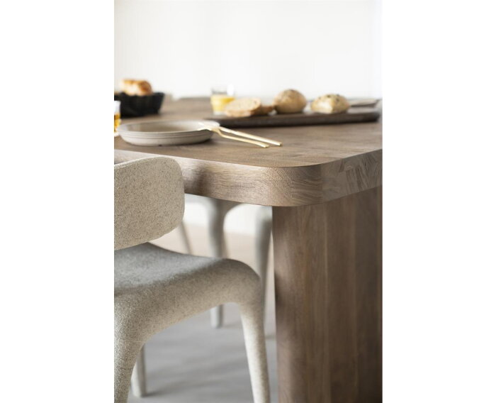 Eettafel Edward 240x100cm - bruin | Eleonora