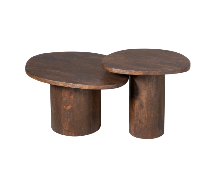 Salontafel Mirre | Brown | Set van 2