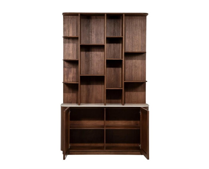 Kabinet Vigo 139x38cm - bruin | Eleonora