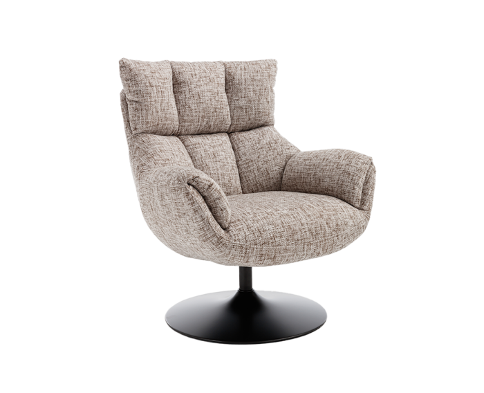 Force Fauteuil - Imo 15 beige-brown (draaibaar)