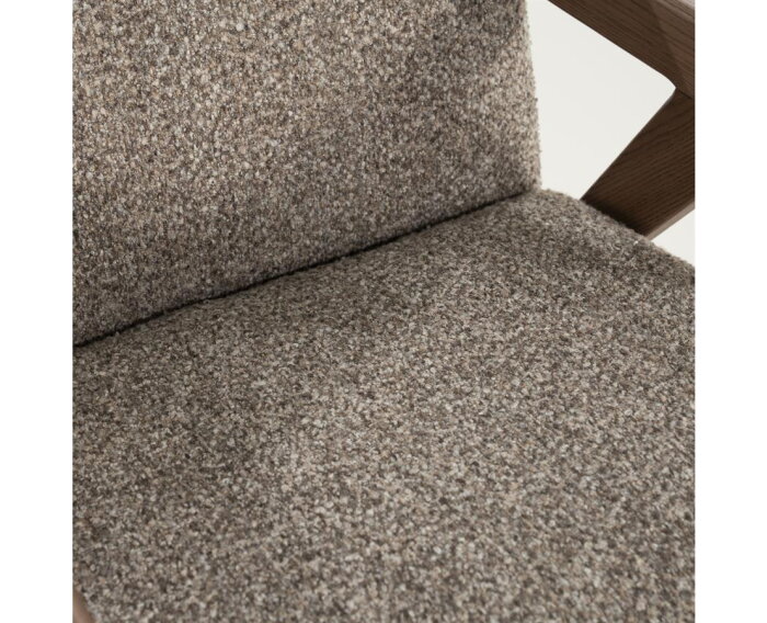 Fauteuil Francis - taupe | Eleonora