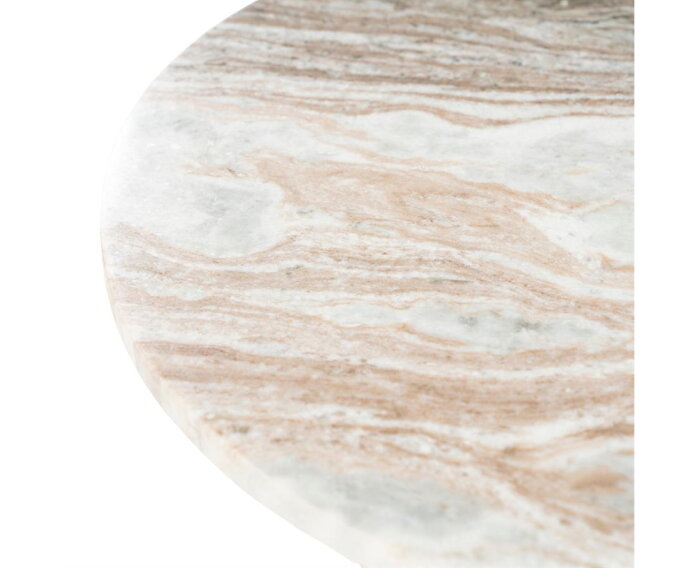 Side table LoopStone 52x52cm - natuurlijk | BY-BOO