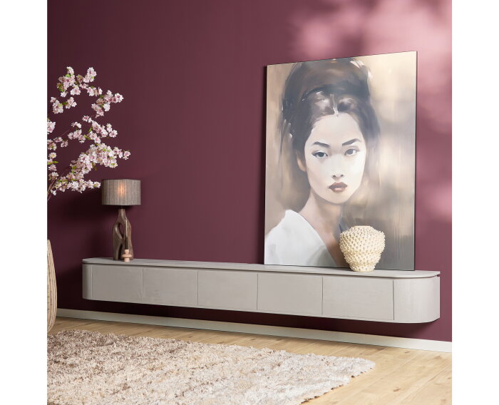 Zwevend tv meubel Ambiance Naturel | 120 cm