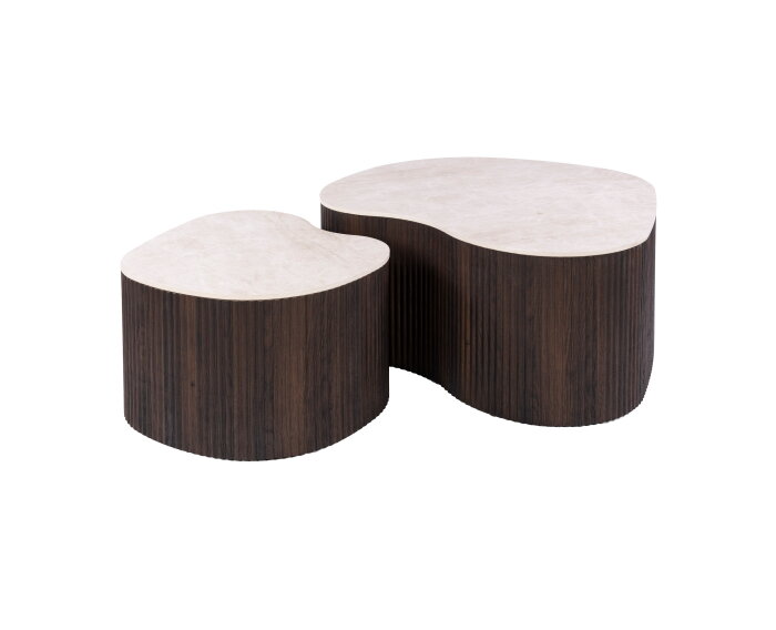 Salontafel Ceramo medio set/2 - 3D keramiek Taj Mahal