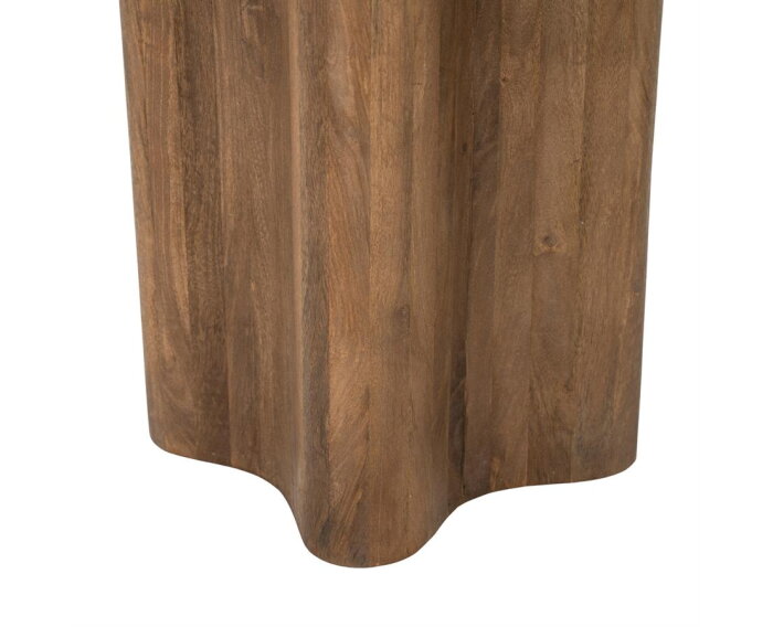 Bijzettafel Bodhi 50x50cm - bruin | Eleonora