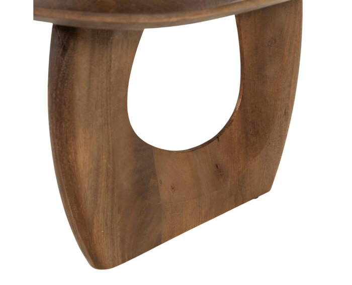 Salontafel Phoebe 130x70cm - bruin | Eleonora