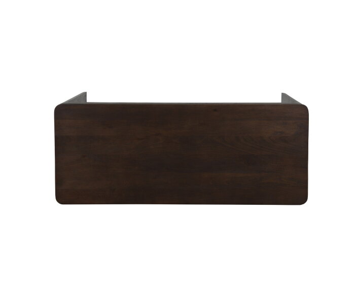 Bureau Dallas Bruin Mangohout 130 cm