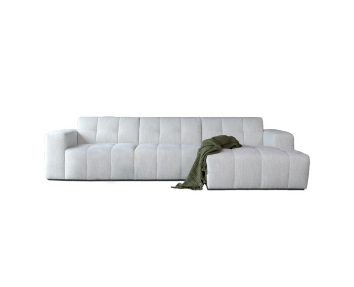 WAVE met chaise longue rechts - Modesto 492