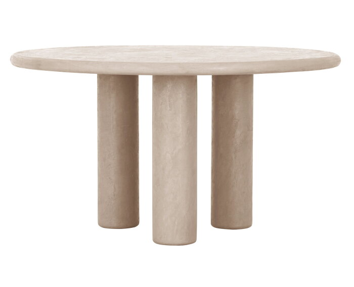DTP home Scala Eettafel Clio Rond 140 cm &ndash; Mortex &ndash; Sand