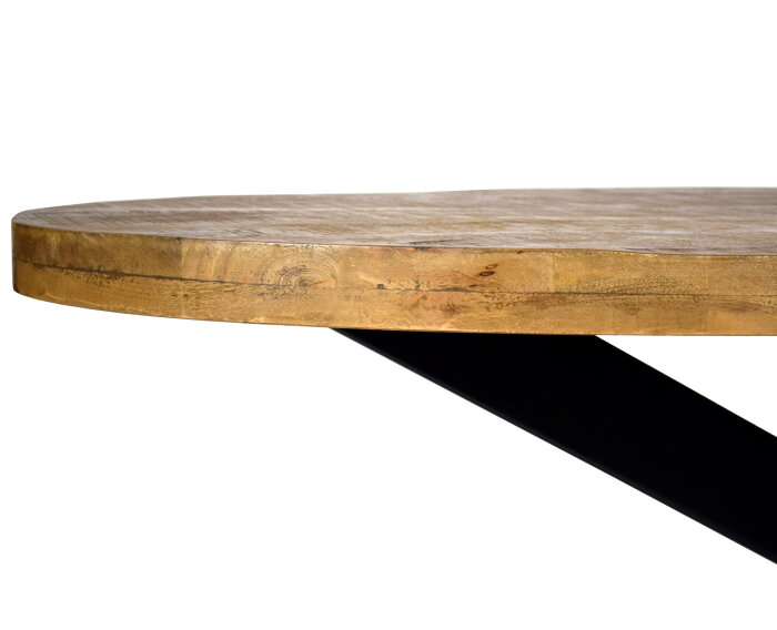 Ovale Eettafel Strong 180 - 210 - 240 cm | Livingfurn | Nu vanaf slechts € 609 | Meubelplaats.nl