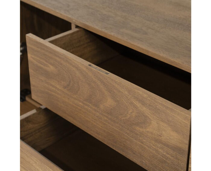 TV meubel King 210x40cm - bruin | Eleonora