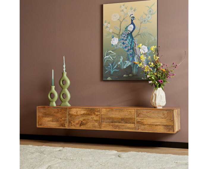 Zwevend tv meubel Vision Naturel | 200 cm