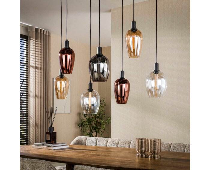 Hanglamp Amfora 7L - Artic zwart