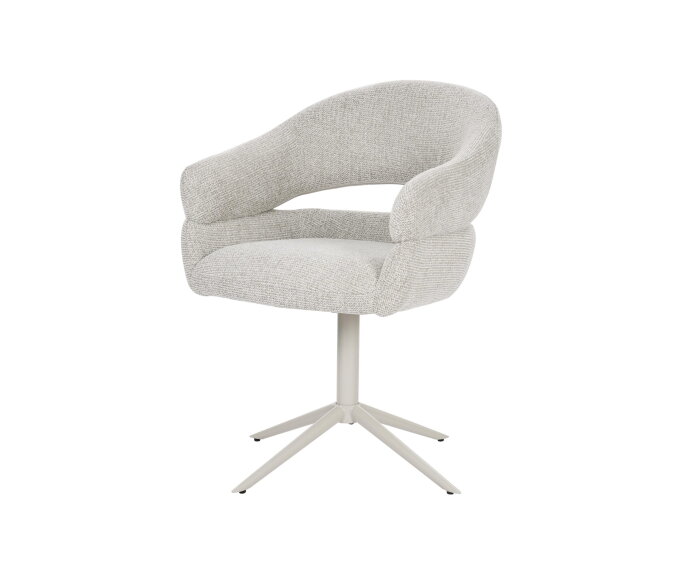 Draaibare eetkamerstoel Lily Beige