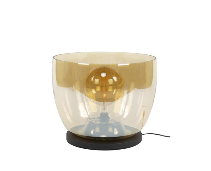 Vloerlamp UP XXL - Amber color glas