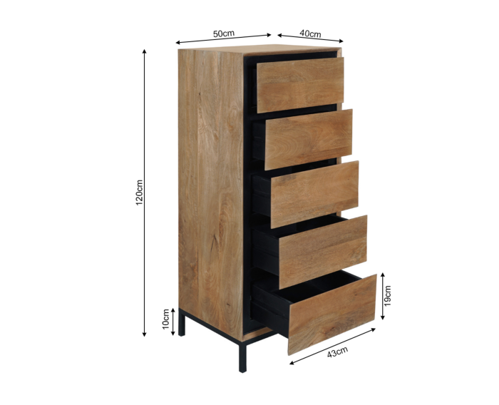 Ladekast RichWood | 50 cm