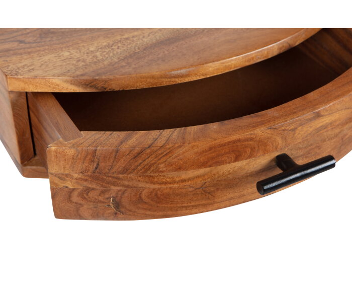 Boudoir Wandkast Hout Bruin - BePureHome