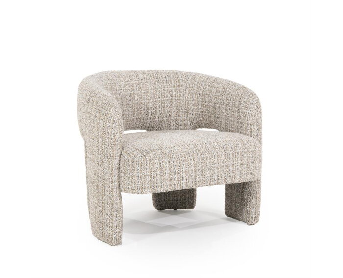 Fauteuil Hamilton - taupe | Eleonora