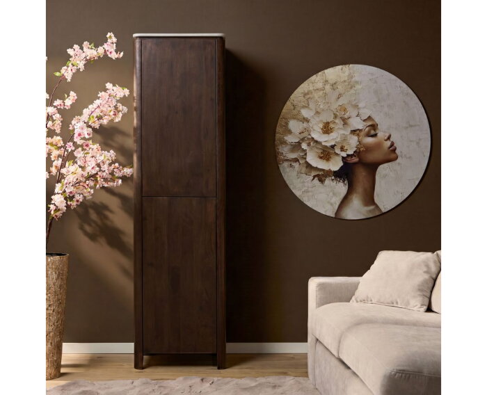 Kabinetkast Dallas Bruin Mangohout 55 cm