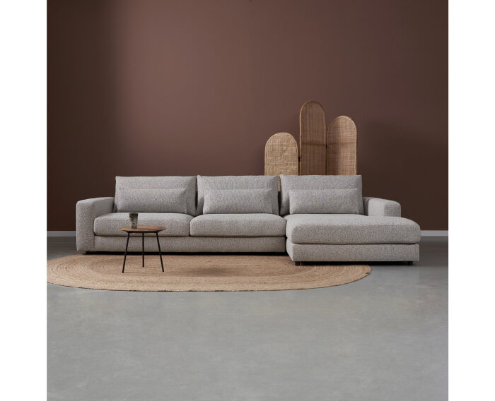 Hoekbank COMO met rechte chaise longue rechts - Puente 09