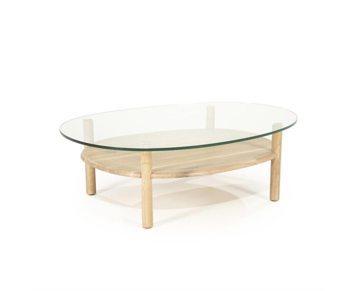 Salontafel Cleo 101.5x73cm - naturel | Eleonora